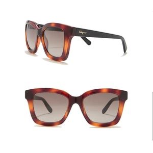 Ferragamo 53mm Square Sunglasses